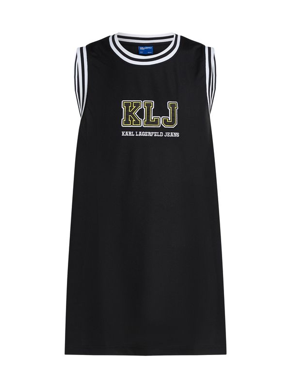 KARL LAGERFELD JEANS KARL LAGERFELD JEANS Majica  žuta / crna / bijela