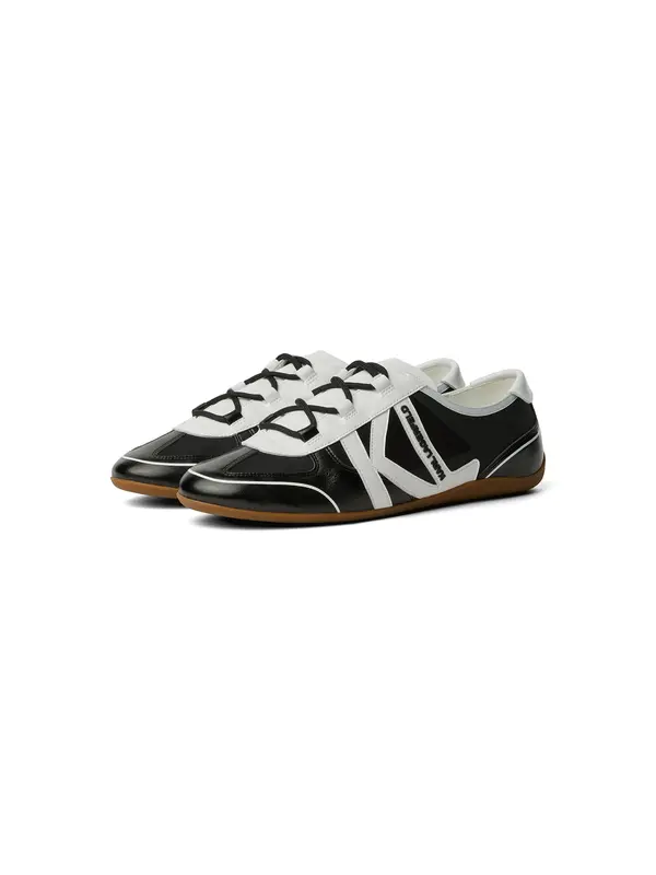 KARL LAGERFELD JEANS KARL LAGERFELD JEANS Niske tenisice ' ALTIA MONOGRAM LOW TOP '  crna
