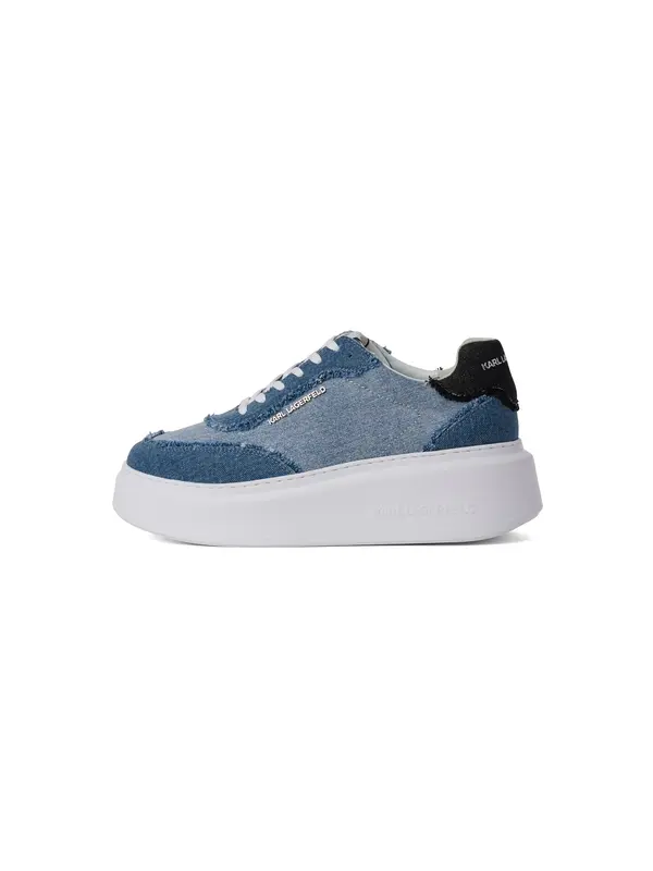 KARL LAGERFELD JEANS KARL LAGERFELD JEANS Niske tenisice 'Anakapri'  plavi traper / crni traper