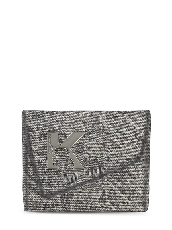 KARL LAGERFELD JEANS KARL LAGERFELD JEANS Novčanik  siva / crna