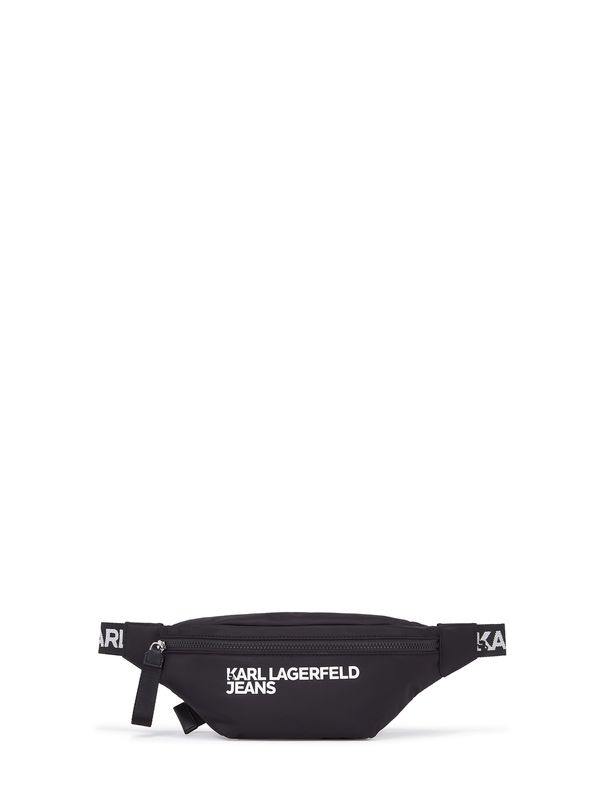KARL LAGERFELD JEANS KARL LAGERFELD JEANS Pojasna torbica ' ESSENTIAL'  bijela