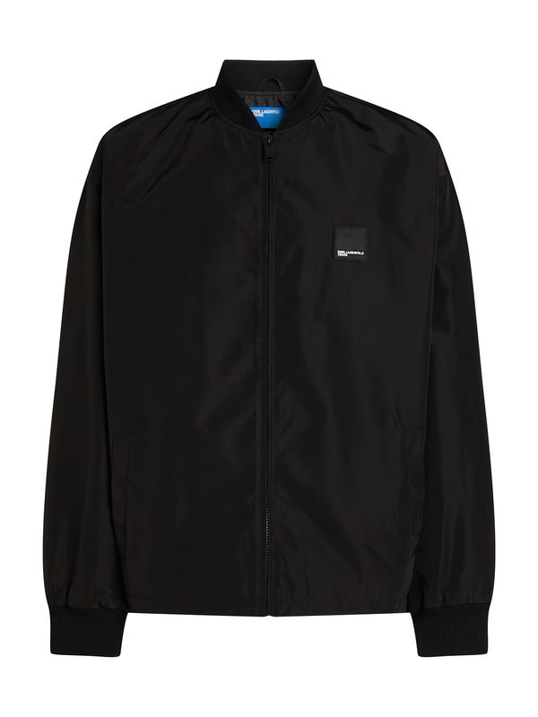 KARL LAGERFELD JEANS KARL LAGERFELD JEANS Prijelazna jakna  crna / bijela