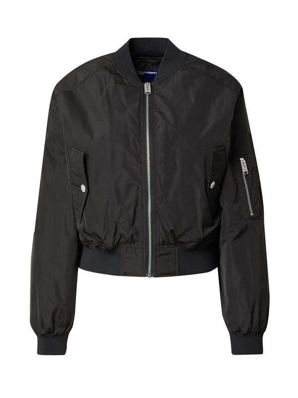 KARL LAGERFELD JEANS KARL LAGERFELD JEANS Prijelazna jakna  crna