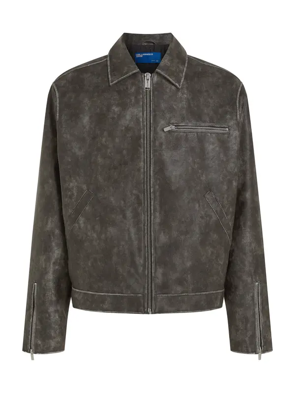 KARL LAGERFELD JEANS KARL LAGERFELD JEANS Prijelazna jakna  crna melange