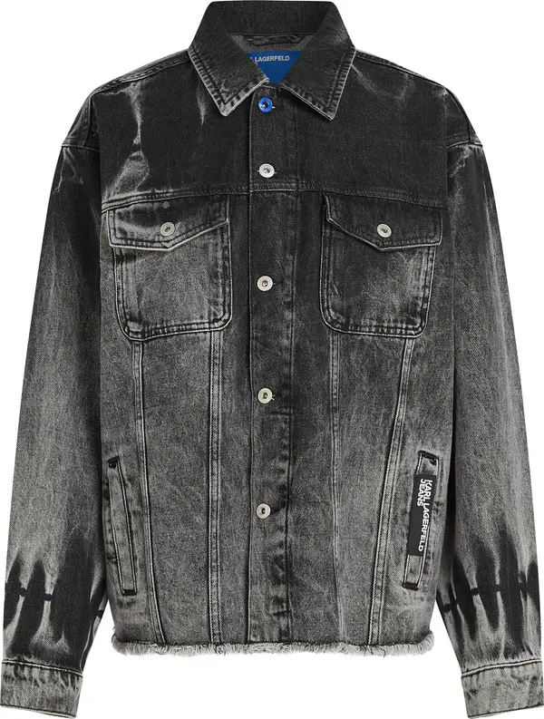 KARL LAGERFELD JEANS KARL LAGERFELD JEANS Prijelazna jakna  crni traper