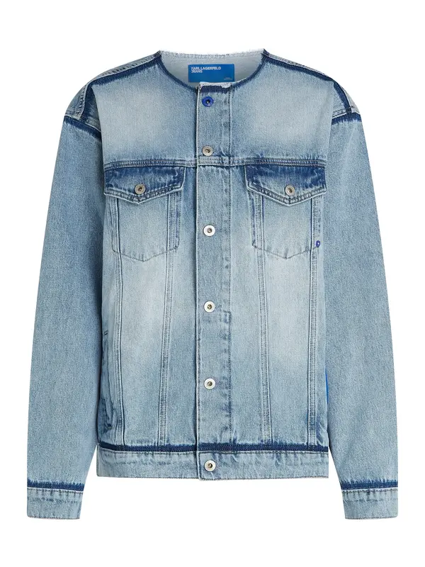 KARL LAGERFELD JEANS KARL LAGERFELD JEANS Prijelazna jakna  plavi traper