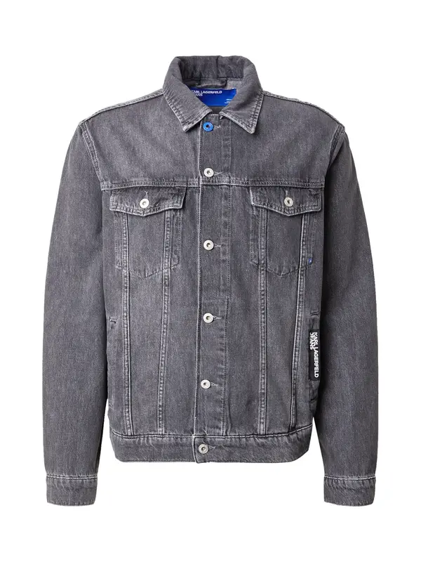 KARL LAGERFELD JEANS KARL LAGERFELD JEANS Prijelazna jakna  sivi traper