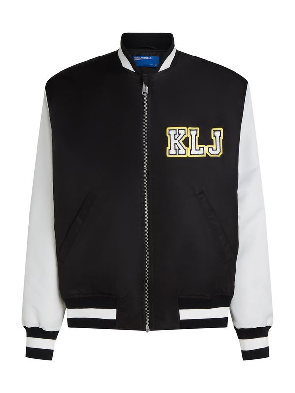KARL LAGERFELD JEANS KARL LAGERFELD JEANS Prijelazna jakna  žuta / crna / bijela