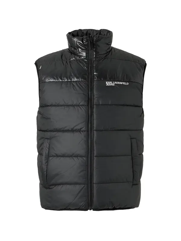 KARL LAGERFELD JEANS KARL LAGERFELD JEANS Prsluk  crna / bijela