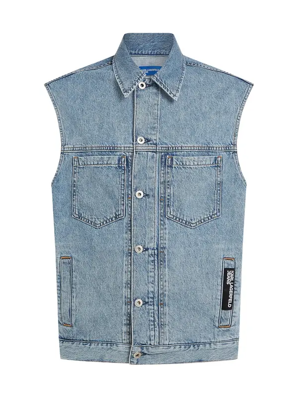 KARL LAGERFELD JEANS KARL LAGERFELD JEANS Prsluk  plavi traper