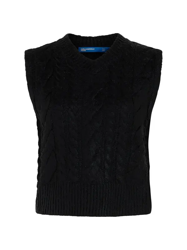 KARL LAGERFELD JEANS KARL LAGERFELD JEANS Pulover  crna
