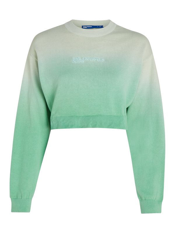 KARL LAGERFELD JEANS KARL LAGERFELD JEANS Pulover  tirkiz / menta / sivkasto ljubičasta (mauve)