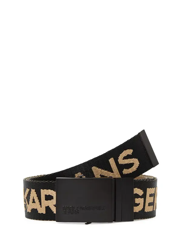 KARL LAGERFELD JEANS KARL LAGERFELD JEANS Remen  cappuccino / crna