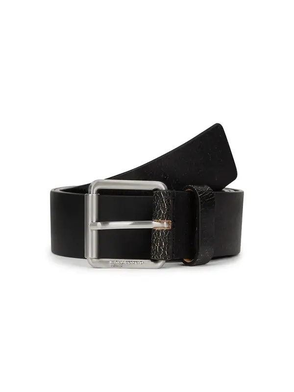 KARL LAGERFELD JEANS KARL LAGERFELD JEANS Remen 'CRACKED'  crna