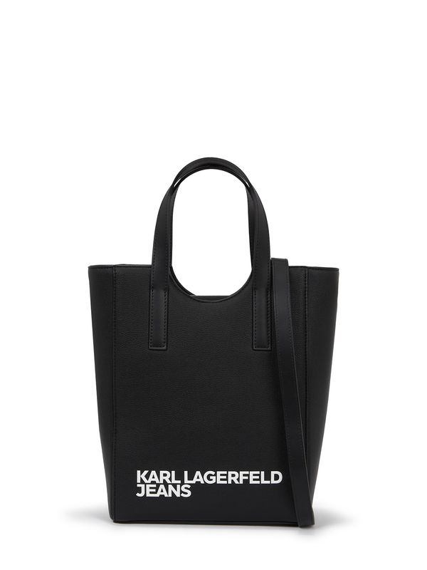 KARL LAGERFELD JEANS KARL LAGERFELD JEANS Ručna torbica  crna / bijela