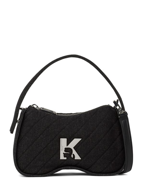 KARL LAGERFELD JEANS KARL LAGERFELD JEANS Ručna torbica  crna / srebro
