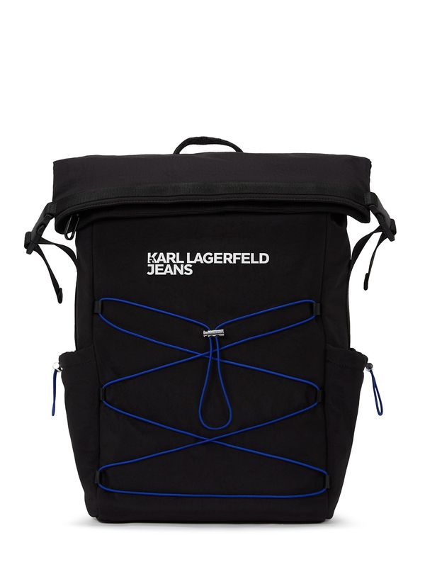KARL LAGERFELD JEANS KARL LAGERFELD JEANS Ruksak  plava / crna / bijela