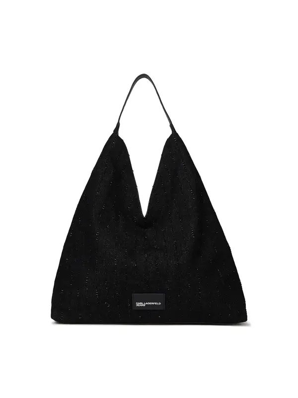 KARL LAGERFELD JEANS KARL LAGERFELD JEANS Shopper torba  crni traper