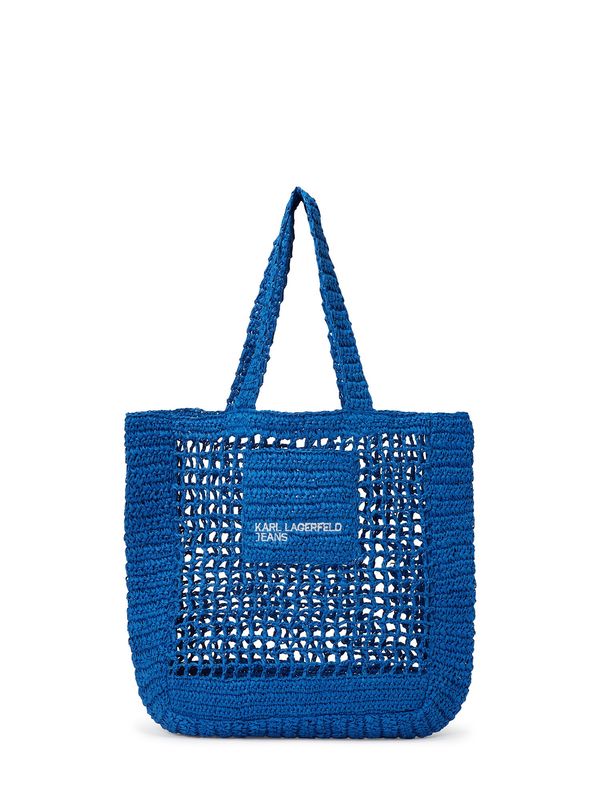 KARL LAGERFELD JEANS KARL LAGERFELD JEANS Shopper torba  plava