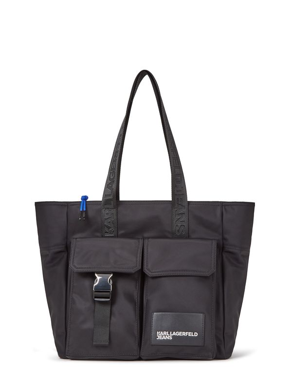 KARL LAGERFELD JEANS KARL LAGERFELD JEANS Shopper torba ' Street '  crna
