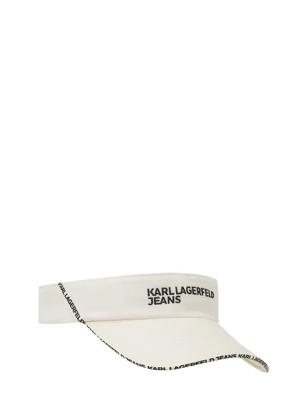 KARL LAGERFELD JEANS KARL LAGERFELD JEANS Šilterica  crna / bijela