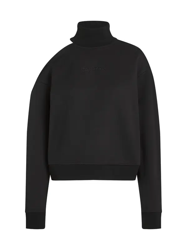 KARL LAGERFELD JEANS KARL LAGERFELD JEANS Sweater majica  crna