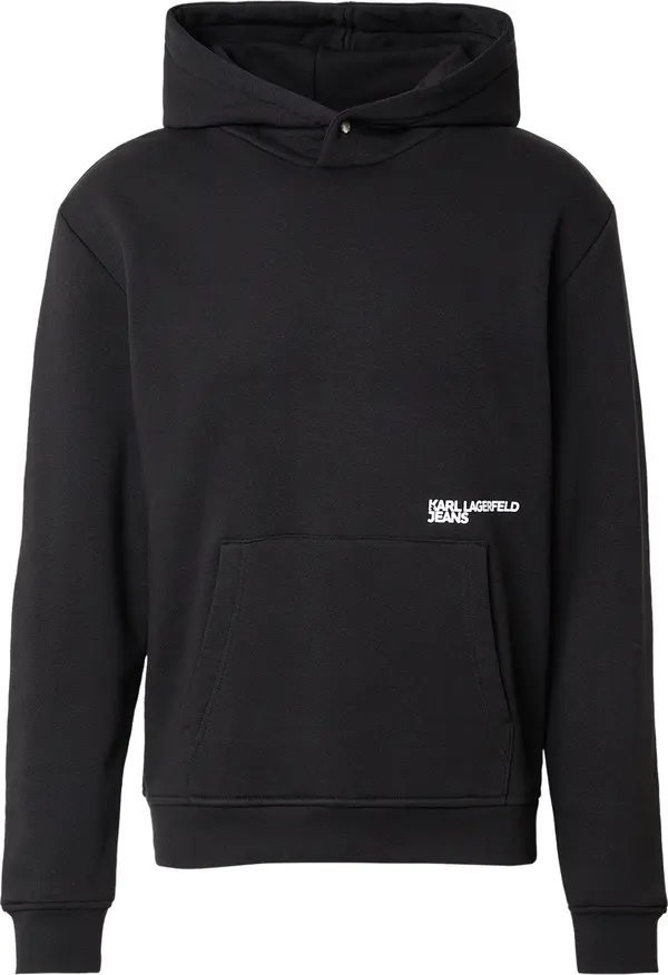 KARL LAGERFELD JEANS KARL LAGERFELD JEANS Sweater majica 'ESSENTIAL'  plava / crna / bijela