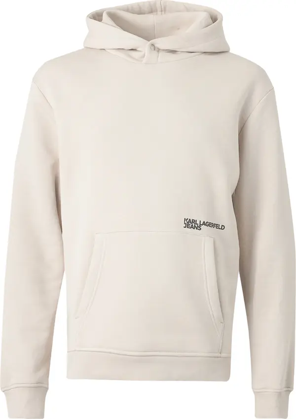 KARL LAGERFELD JEANS KARL LAGERFELD JEANS Sweater majica 'ESSENTIAL'  plava / svijetlosiva / crna