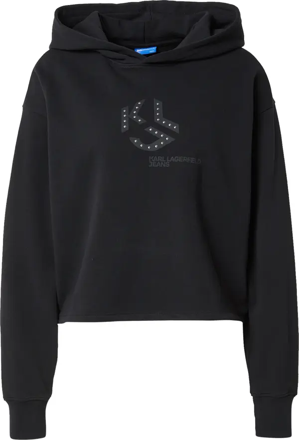 KARL LAGERFELD JEANS KARL LAGERFELD JEANS Sweater majica  kraljevski zelena / crna