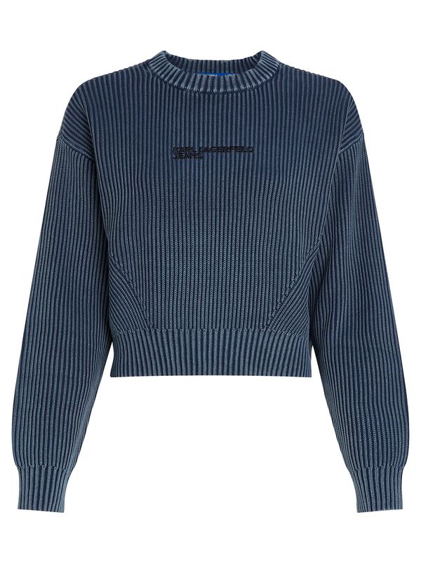 KARL LAGERFELD JEANS KARL LAGERFELD JEANS Sweater majica  petrol