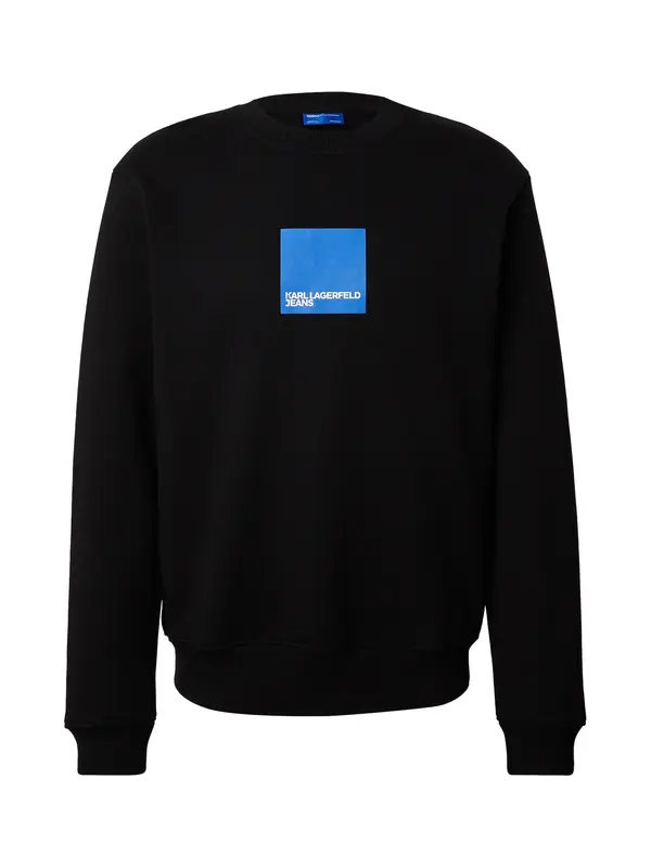 KARL LAGERFELD JEANS KARL LAGERFELD JEANS Sweater majica  svijetloplava / crna / bijela