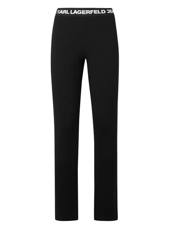 KARL LAGERFELD JEANS KARL LAGERFELD JEANS Tajice 'Milano'  crna / bijela