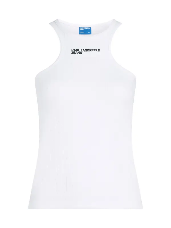 KARL LAGERFELD JEANS KARL LAGERFELD JEANS Top  tamno zelena / bijela