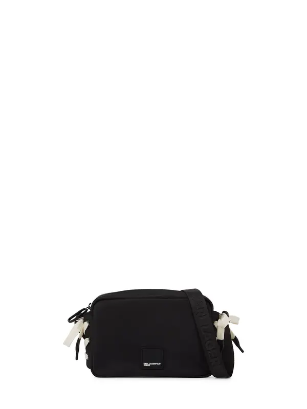 KARL LAGERFELD JEANS KARL LAGERFELD JEANS Torba preko ramena  crna / bijela