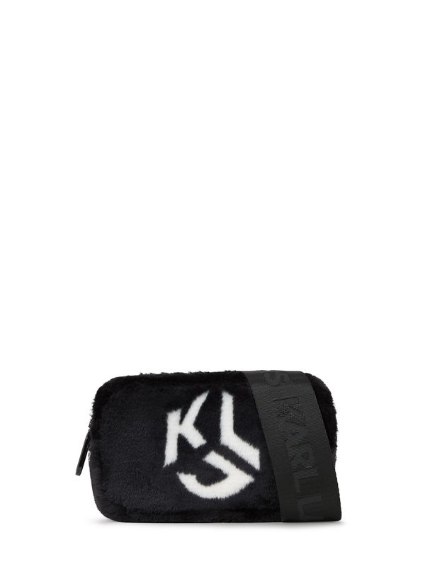 KARL LAGERFELD JEANS KARL LAGERFELD JEANS Torba preko ramena  crna / bijela