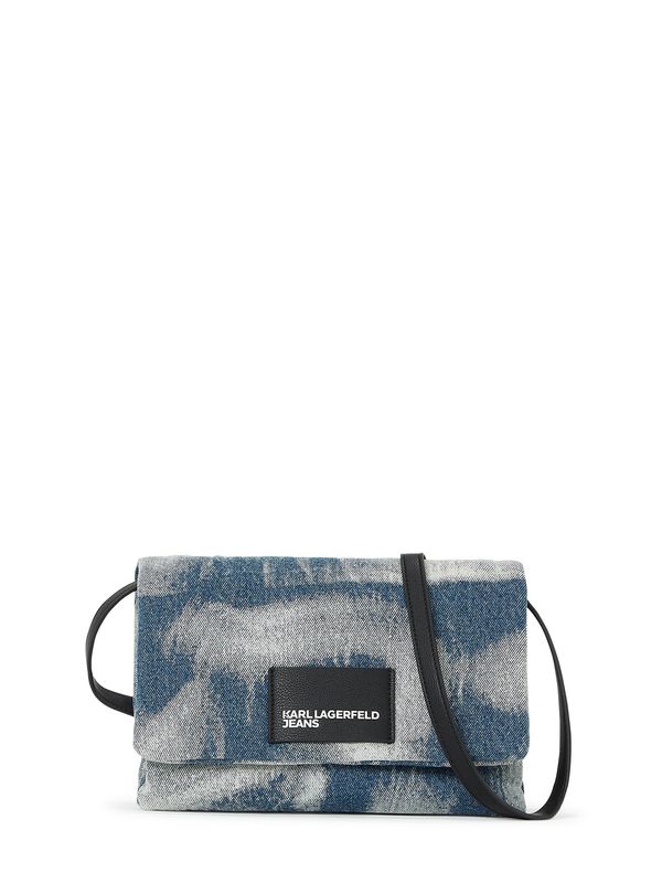 KARL LAGERFELD JEANS KARL LAGERFELD JEANS Torba preko ramena  plava / crna / bijela