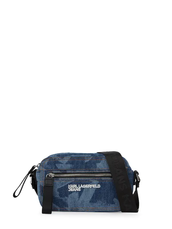 KARL LAGERFELD JEANS KARL LAGERFELD JEANS Torba preko ramena  plavi traper / tamno plava