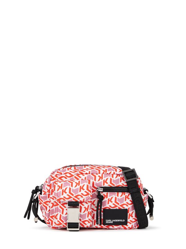KARL LAGERFELD JEANS KARL LAGERFELD JEANS Torba preko ramena  roza / crvena / bijela