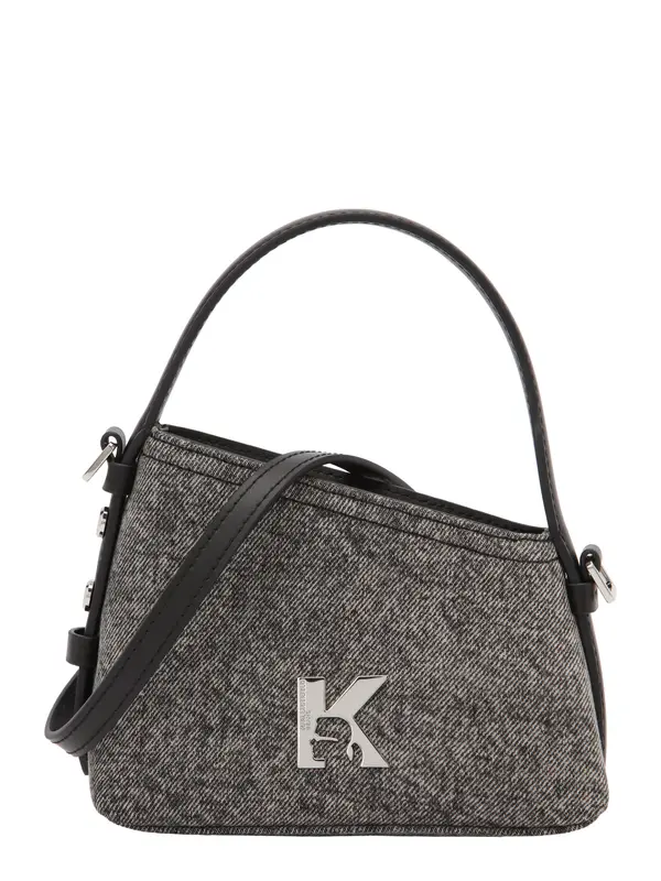 KARL LAGERFELD JEANS KARL LAGERFELD JEANS Torba preko ramena  siva / crna