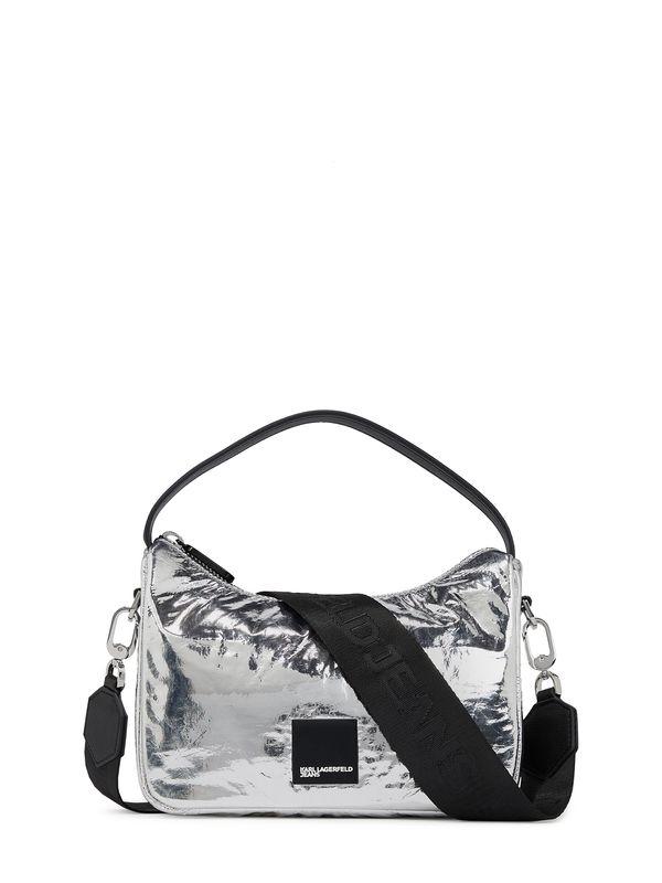 KARL LAGERFELD JEANS KARL LAGERFELD JEANS Torba za na rame  crna / srebro / bijela