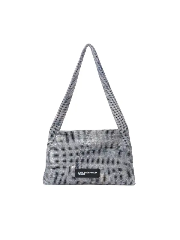 KARL LAGERFELD JEANS KARL LAGERFELD JEANS Torba za na rame 'PARTY CHAINMAIL'  plavi traper