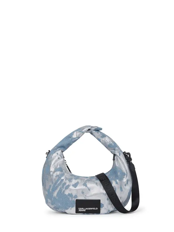 KARL LAGERFELD JEANS KARL LAGERFELD JEANS Torba za na rame  plava / crna / srebro