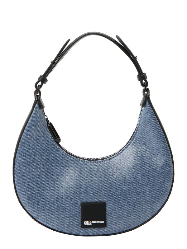 KARL LAGERFELD JEANS KARL LAGERFELD JEANS Torba za na rame  plavi traper / crna