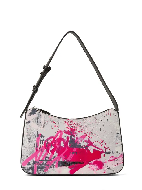 KARL LAGERFELD JEANS KARL LAGERFELD JEANS Torba za na rame  roza / fuksija / puder roza / crna