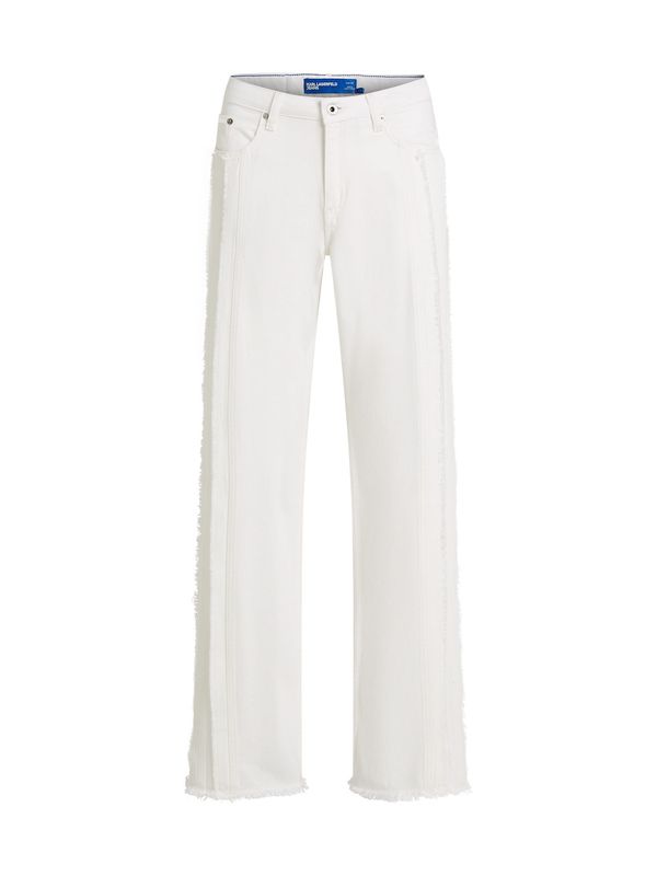 KARL LAGERFELD JEANS KARL LAGERFELD JEANS Traperice  bijeli traper