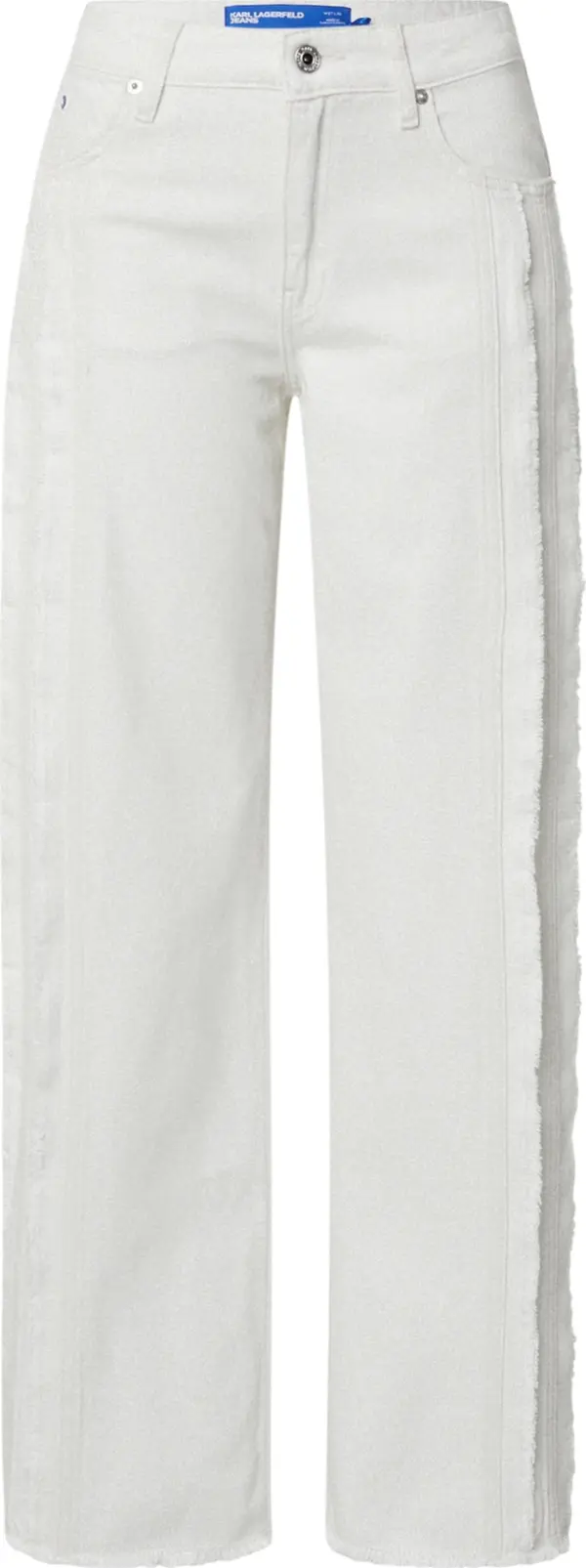 KARL LAGERFELD JEANS KARL LAGERFELD JEANS Traperice  bijeli traper