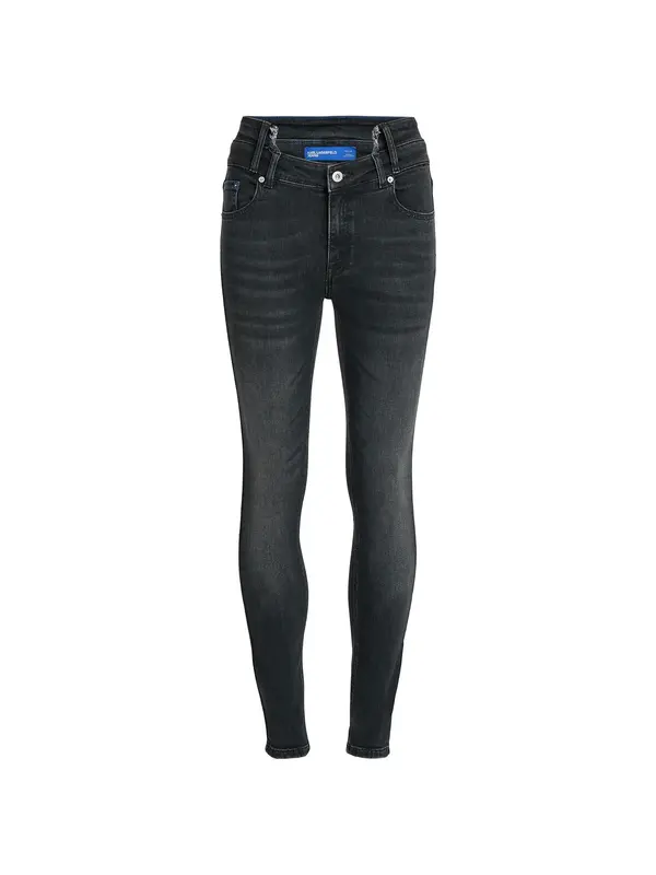 KARL LAGERFELD JEANS KARL LAGERFELD JEANS Traperice  crni traper
