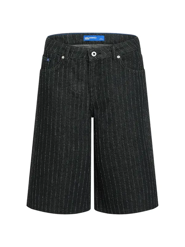 KARL LAGERFELD JEANS KARL LAGERFELD JEANS Traperice  crni traper