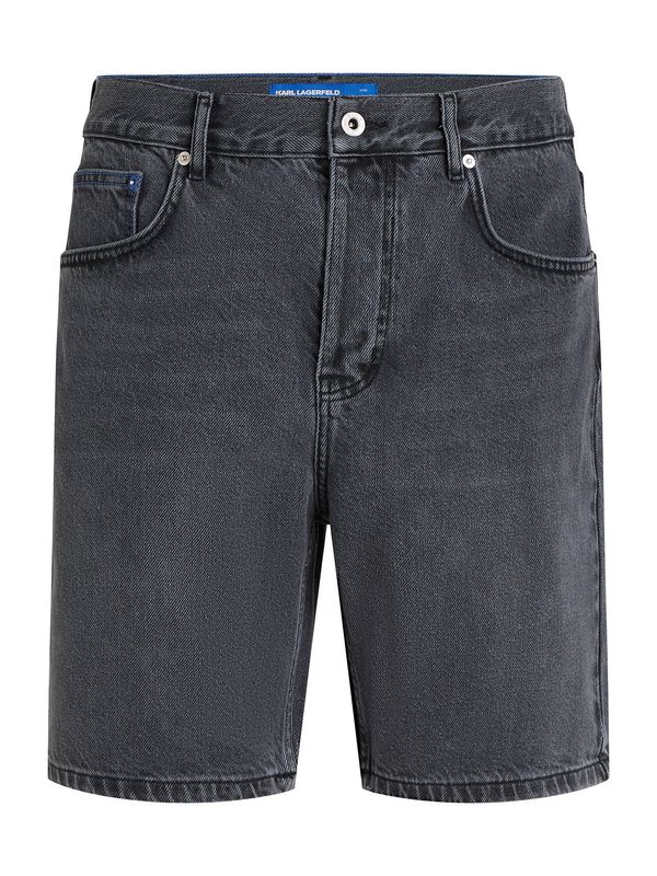 KARL LAGERFELD JEANS KARL LAGERFELD JEANS Traperice 'LÄSSIGE'  crni traper