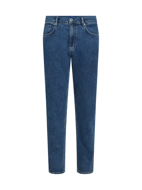 KARL LAGERFELD JEANS KARL LAGERFELD JEANS Traperice  plava / bijela